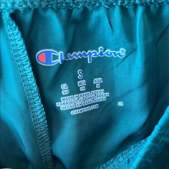 Champion Dark Teal Performance Shorts - Picture 7 of 8